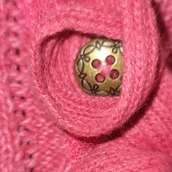 Naartjie Long Sleeve Cardigan Cable Knit Sweater - Picture 9 of 12